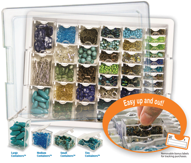 Bead Containers and Sorting Frames - Tools, Needles and Cont
